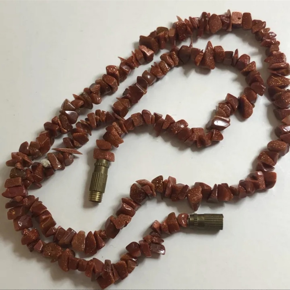 Natural Agate Raw Chip/Shard Gemstone Necklace NEW